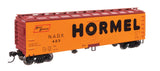 40' Wood Reefer with Steel ends - Ready to Run -- Hormel NADX #423-2