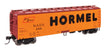 40' Wood Reefer with Steel ends - Ready to Run -- Hormel NADX #452-1