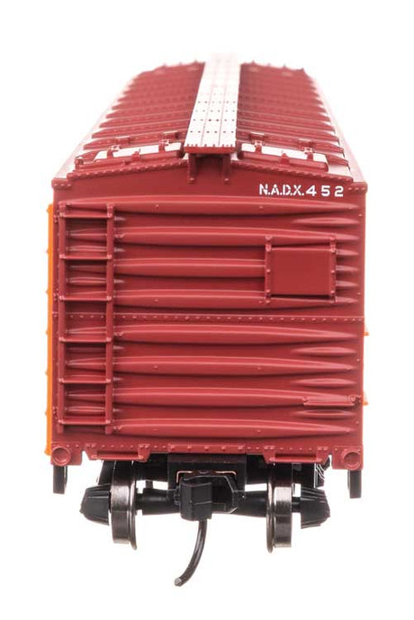 40' Wood Reefer with Steel ends - Ready to Run -- Hormel NADX #452-4