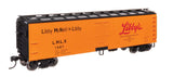 40' Wood Reefer with Steel ends - Ready to Run -- Libby LMLX #1587-1