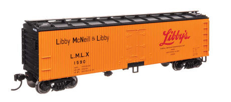 40' Wood Reefer with Steel ends - Ready to Run -- Libby LMLX #1590-2