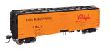 40' Wood Reefer with Steel ends - Ready to Run -- Libby LMLX #1680-2
