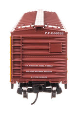 40' Wood Reefer with Steel ends - Ready to Run -- Pacific Fruit Express #66525-4