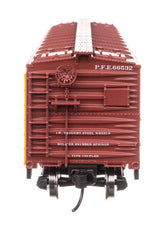 40' Wood Reefer with Steel ends - Ready to Run -- Pacific Fruit Express #66532-3