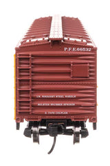 40' Wood Reefer with Steel ends - Ready to Run -- Pacific Fruit Express #66532-4