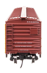 40' Wood Reefer with Steel ends - Ready to Run -- Pacific Fruit Express #66759-4