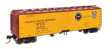 40' Wood Reefer with Steel ends - Ready to Run -- Pacific Fruit Express #66780-2