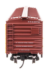 40' Wood Reefer with Steel ends - Ready to Run -- Pacific Fruit Express #66780-4