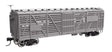 40' Wood Stock Car - Ready to Run -- Undecorated