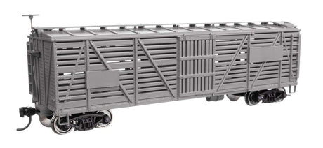 40' Wood Stock Car - Ready to Run -- Undecorated