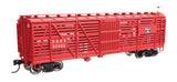 40' Wood Stock Car - Ready to Run -- Chicago, Burlington & Quincy #52505-2