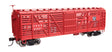 40' Wood Stock Car - Ready to Run -- Chicago, Burlington & Quincy #52537-1