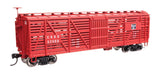 40' Wood Stock Car - Ready to Run -- Chicago, Burlington & Quincy #52569-1