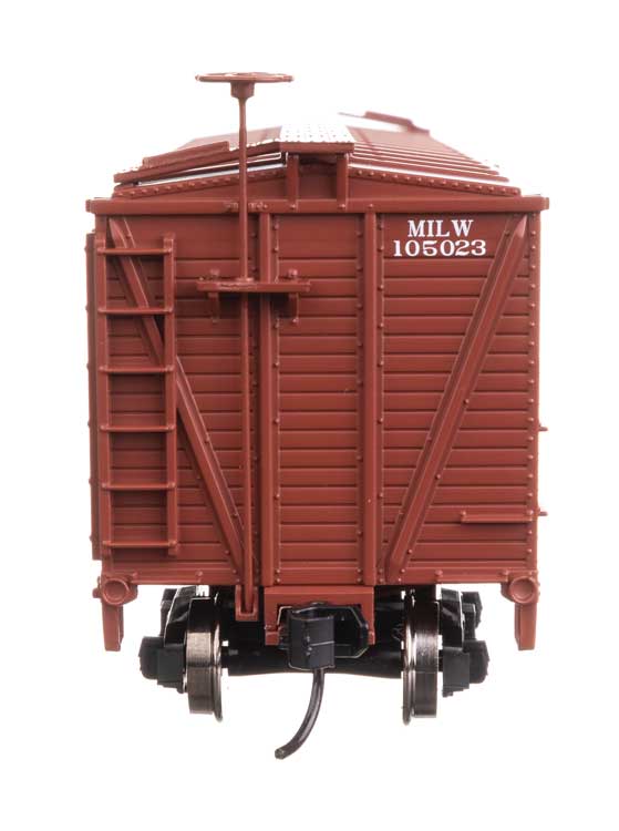 40' Wood Stock Car - Ready to Run -- Milwaukee Road #105023-3