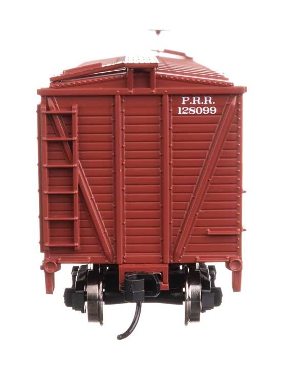 40' Wood Stock Car - Ready to Run -- Pennsylvania Railroad #128099-4