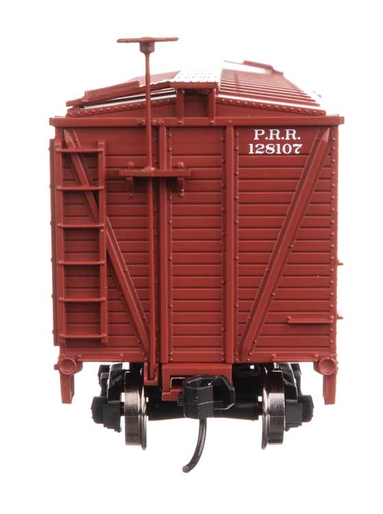40' Wood Stock Car - Ready to Run -- Pennsylvania Railroad #128107-3