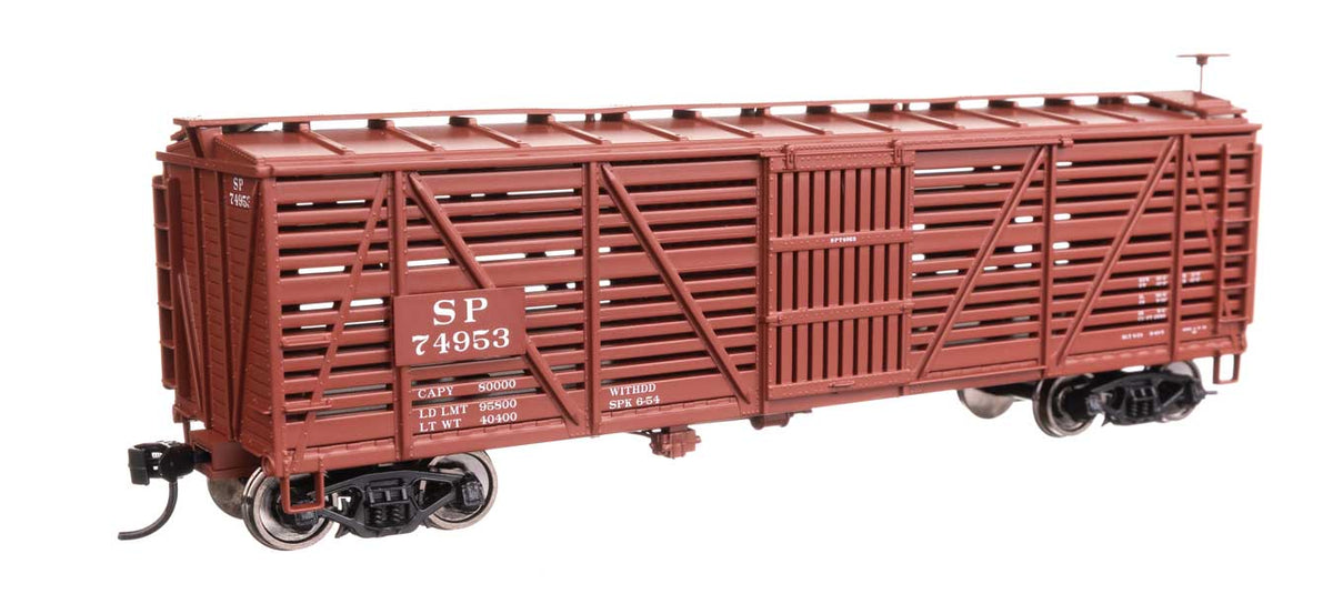 40' Wood Stock Car - Ready to Run -- Southern Pacific(TM) #74953-2