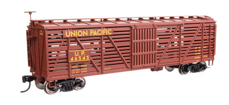 40' Wood Stock Car - Ready to Run -- Union Pacific(R) #46545-1
