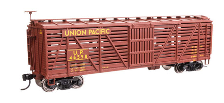 40' Wood Stock Car - Ready to Run -- Union Pacific(R) #46558-1