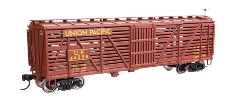40' Wood Stock Car - Ready to Run -- Union Pacific(R) #46558-2