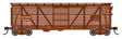 40' Wood Stock Car with Dreadnaught ends - Ready to Run -- Santa Fe #25844-1