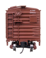 40' Wood Stock Car with Dreadnaught ends - Ready to Run -- Santa Fe #25844-3