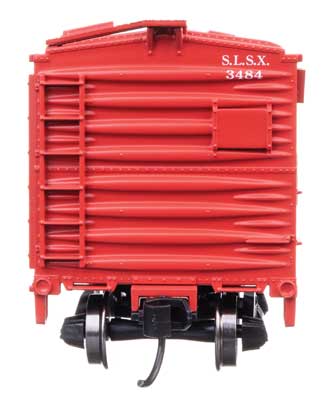 40' Wood Stock Car with Dreadnaught ends - Ready to Run -- Swift #3484-4
