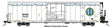 72' Modern Refrigerator Boxcar - Ready to Run -- BNSF #793431