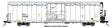 72' Modern Refrigerator Boxcar - Ready to Run -- Trinity Industries Leasing TILX #793030