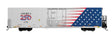 72' Modern Refrigerator Boxcar - Ready to Run -- America250(TM) #2026