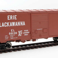 40' ACF Modernized Welded Boxcar w/8' Youngstown Door - Ready to Run -- Erie-Lackawanna #88139
