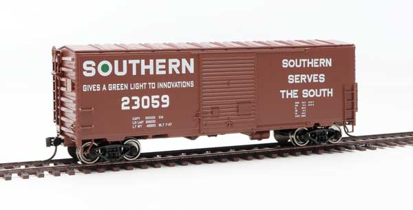 40' ACF Modernized Welded Boxcar w/8' Youngstown Door - Ready to Run -- Southern #23059-1