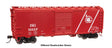 40' ACF Welded Boxcar w/8' Youngstown Door - Ready to Run -- Central of New Jersey #20918