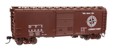 40' ACF Welded Boxcar w/8' Youngstown Door - Ready to Run -- Detroit, Toledo & Ironton #14035