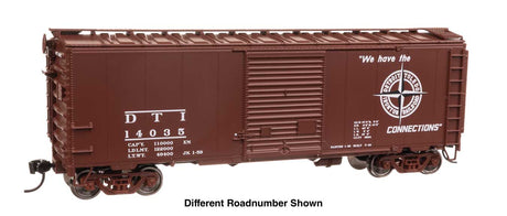 40' ACF Welded Boxcar w/8' Youngstown Door - Ready to Run -- Detroit, Toledo & Ironton #14055