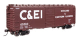 40' PS-1 Boxcar - Ready to Run -- Chicago & Eastern Illinois(TM) #65580-1