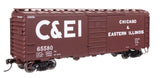 40' PS-1 Boxcar - Ready to Run -- Chicago & Eastern Illinois(TM) #65580-2
