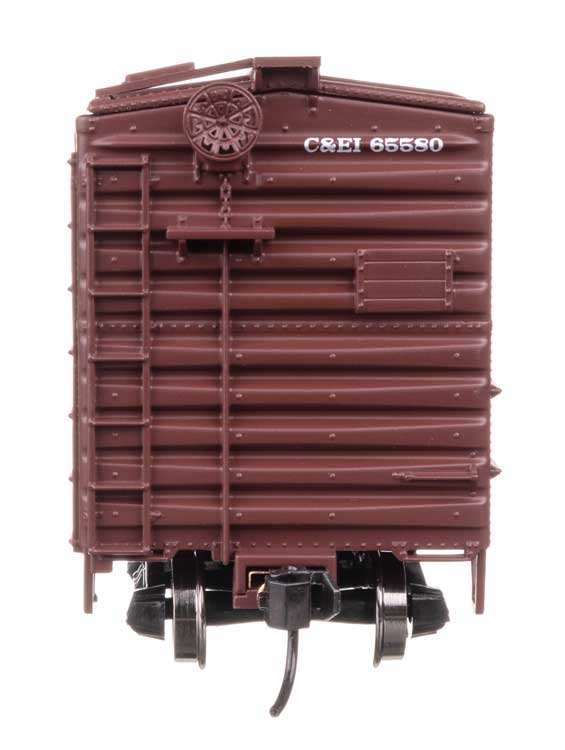 40' PS-1 Boxcar - Ready to Run -- Chicago & Eastern Illinois(TM) #65580-3