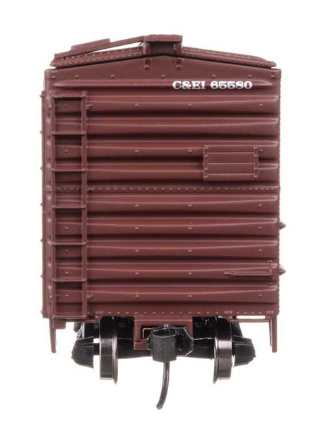 40' PS-1 Boxcar - Ready to Run -- Chicago & Eastern Illinois(TM) #65580-4