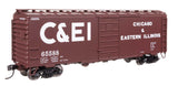 40' PS-1 Boxcar - Ready to Run -- Chicago & Eastern Illinois(TM) #65588-2