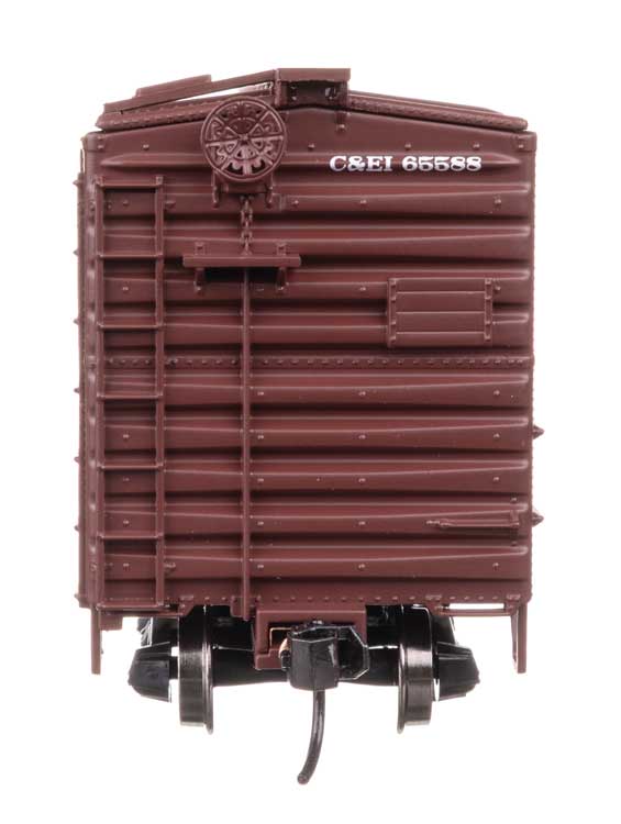 40' PS-1 Boxcar - Ready to Run -- Chicago & Eastern Illinois(TM) #65588-3