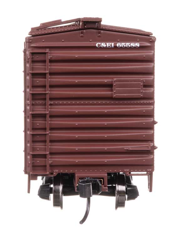 40' PS-1 Boxcar - Ready to Run -- Chicago & Eastern Illinois(TM) #65588-4