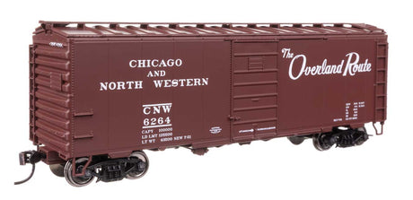 40' PS-1 Boxcar - Ready to Run -- Chicago & North Western(TM) #6264-2