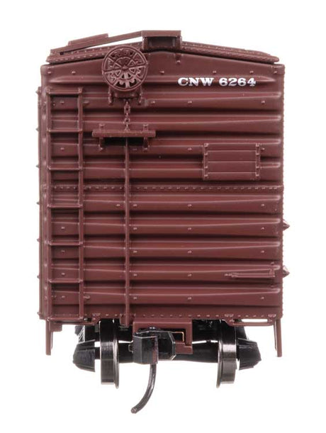 40' PS-1 Boxcar - Ready to Run -- Chicago & North Western(TM) #6264-3