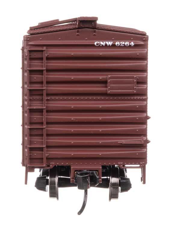 40' PS-1 Boxcar - Ready to Run -- Chicago & North Western(TM) #6264-4