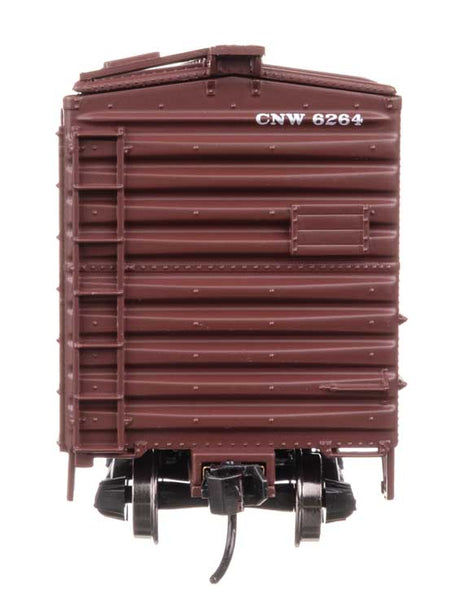 40' PS-1 Boxcar - Ready to Run -- Chicago & North Western(TM) #6264-4