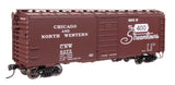 40' PS-1 Boxcar - Ready to Run -- Chicago & North Western(TM) #6275-1
