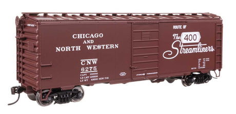 40' PS-1 Boxcar - Ready to Run -- Chicago & North Western(TM) #6275-1