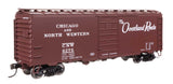 40' PS-1 Boxcar - Ready to Run -- Chicago & North Western(TM) #6275-2