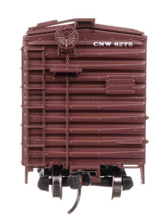 40' PS-1 Boxcar - Ready to Run -- Chicago & North Western(TM) #6275-3
